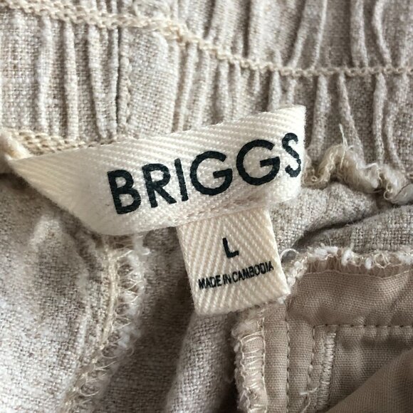 Briggs Linen Blend Relaxed Fit Pants 1760053 - Picture 3 of 10